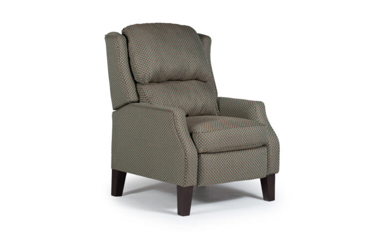 This chair comes in a manual or power recliner