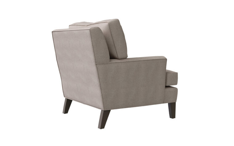 Birkley Chair by Vogel - Kismet Linen cover - back