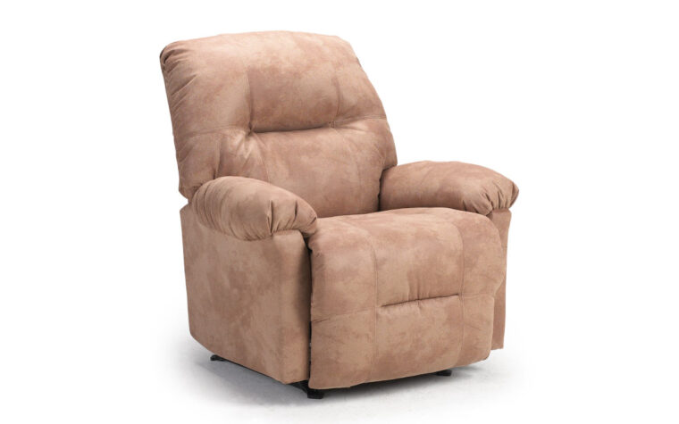 A traditional recliner that is a medium-sized with lots of recliner options