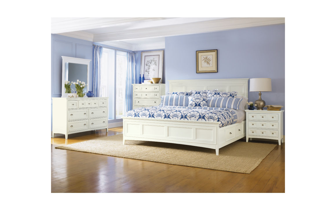 Kentwood bedroom collection with under-bed storage