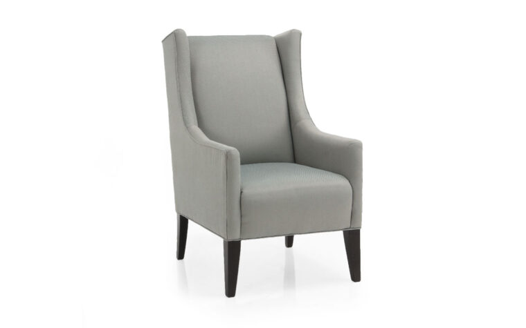 2310 chair is a transitional chair in grey fabric