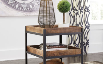 Fantastic Ways to Declutter - bar cart with trays