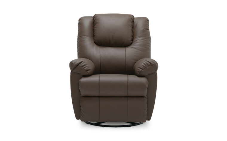 tundra chair is a relaxed casual leather chair in a brown leather