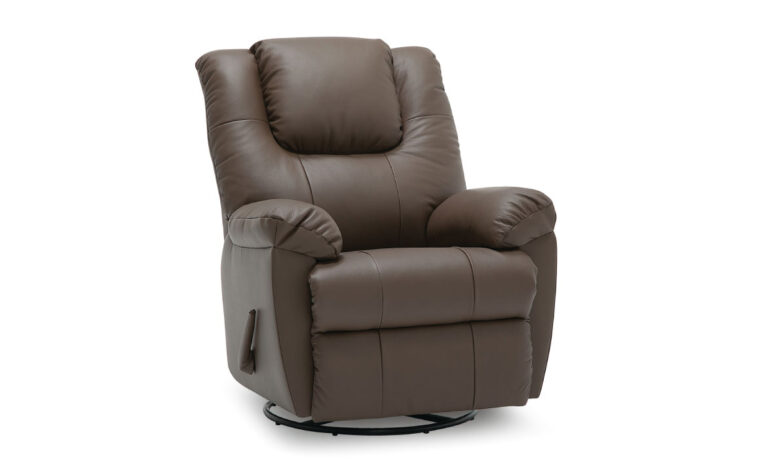 tundra chair is a relaxed casual leather chair in a brown leather