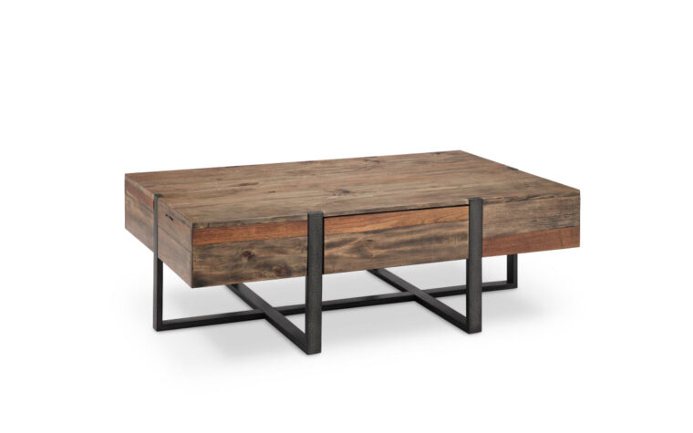 T4344-43 Prescott Cocktail Table - industrial; perfect for an urban loft or a farmhouse