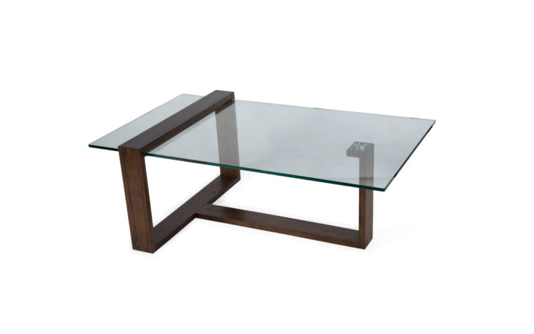 Bristow Cocktail Table with geometric flair