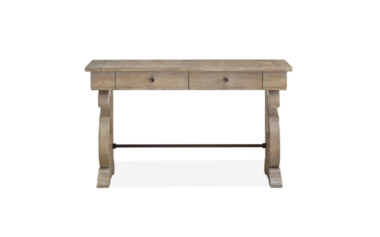 Tinley Park Sofa Table - carved base