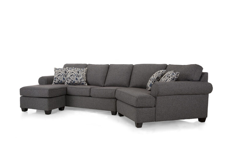 2576 fabric sectional with chaise from decor-rest
