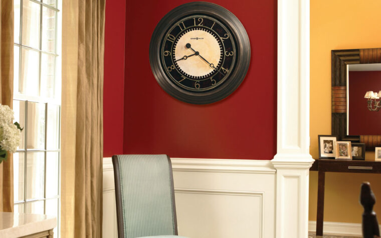 Chadwick Wall Clock room shot