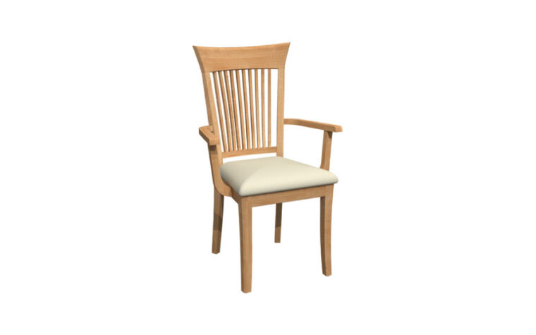 C-1207 Dining Chair with arms