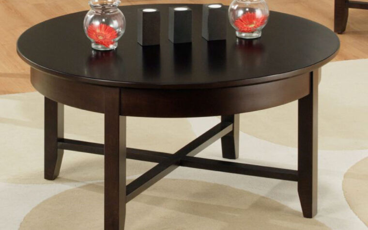 Demilune Round Coffee Table