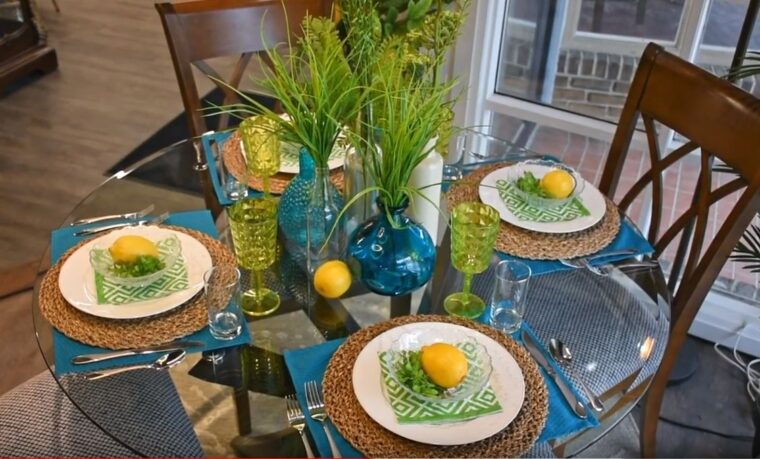 Spring Tablescape