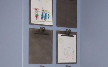 Clipboard Art Display - by 