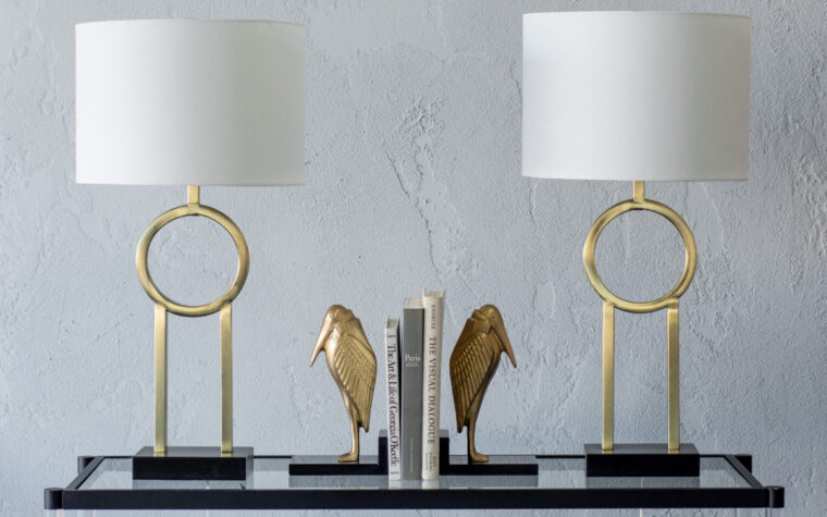 Burlington Table Lamps (Set of 2) - Renwil - iron and cotton