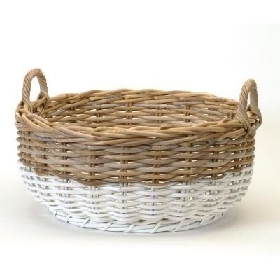 Decluttering - using baskets (Bacon Basketware)
