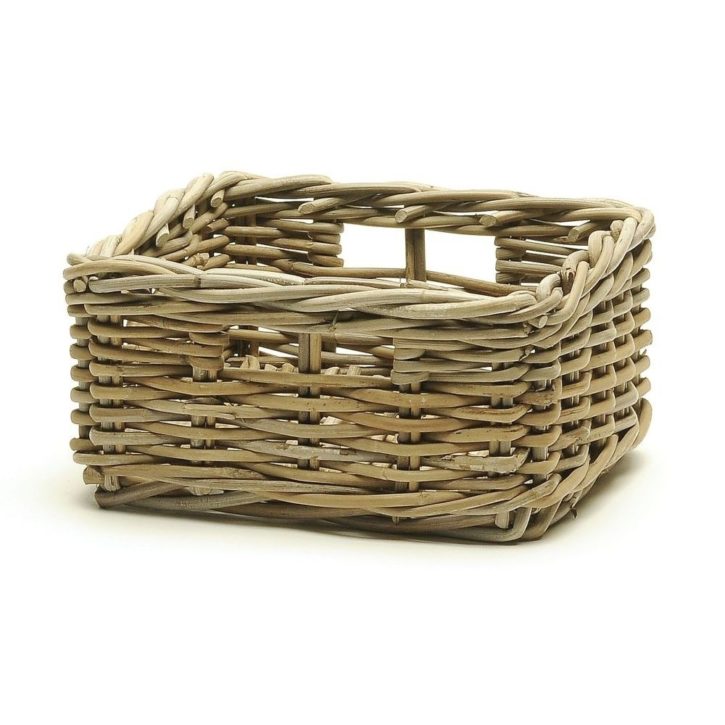 Decluttering - using baskets (Bacon Basketware)