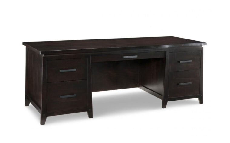 Pemberton Double Pedestal Executive Desk by Handstone Furniture