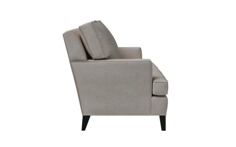 Birkley Loveseat by Vogel - Kismet Linen cover - half turn