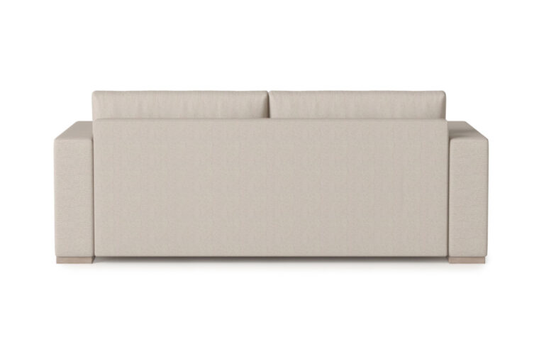 Broadway Sofa - Vogel by Chervin - kismet linen - 2 over 2 cushions - back side