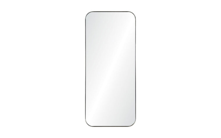 Delphinus Mirror - Renwil - rounded rectangle, full length mirror with thin metal frame