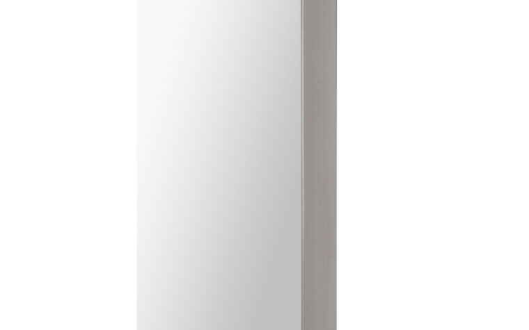 Delphinus Mirror - Renwil - rounded rectangle, full length mirror with thin metal frame