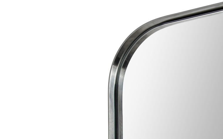 Delphinus Mirror - Renwil - rounded rectangle, full length mirror with thin metal frame
