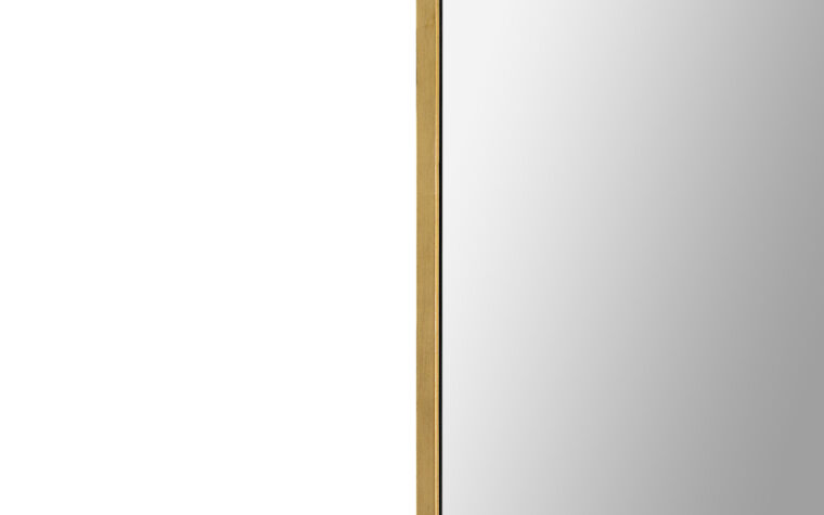 Thatcher Mirror- Renwil - arched, full-length mirror with thin gold frame