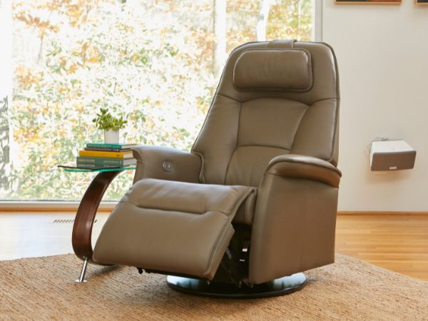 Fjords Stockholm Recliner in AL Safari Leather