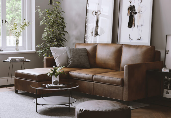Chelsea sectional lifestyle image