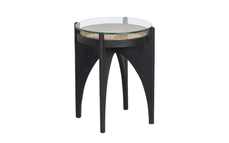 Adora end table front view
