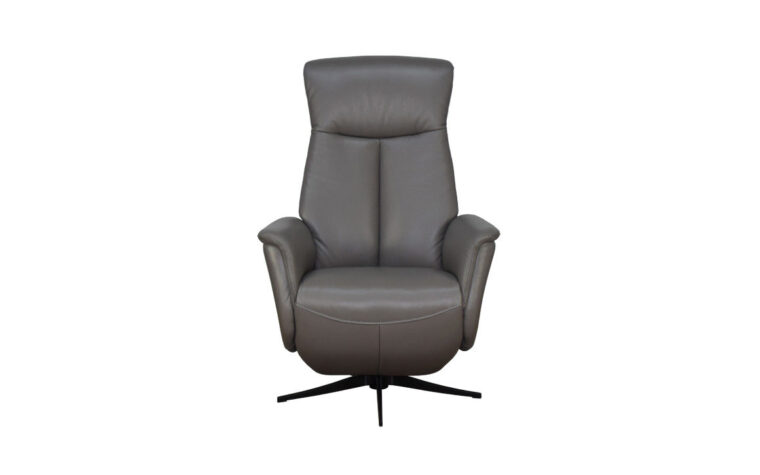 Q30 charcoal reclining chair for small spaces