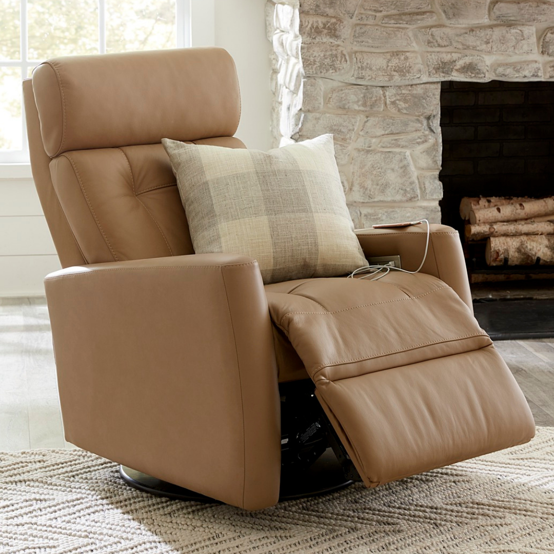 palliser leather reclining chair