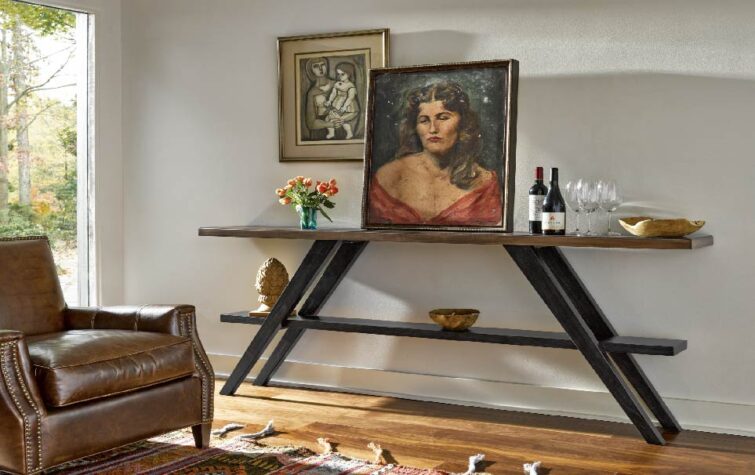 chandler console table room image