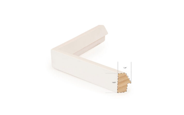 White wood canvas dimensions