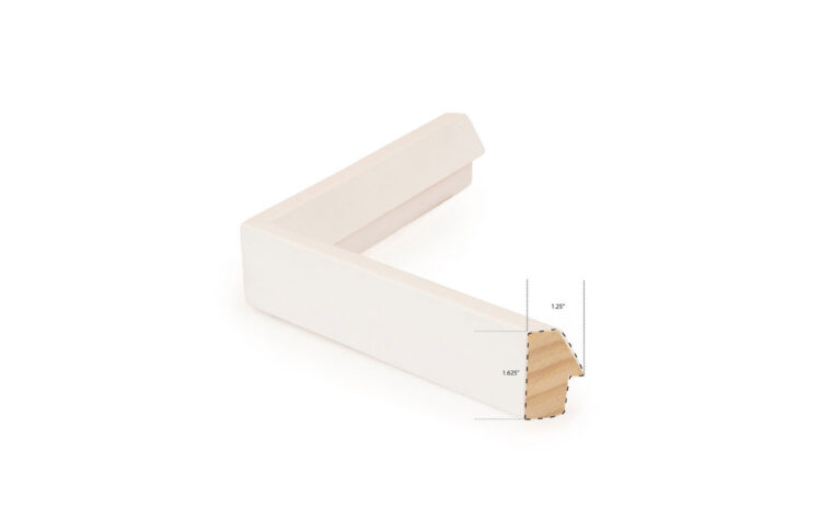 White wood canvas dimensions