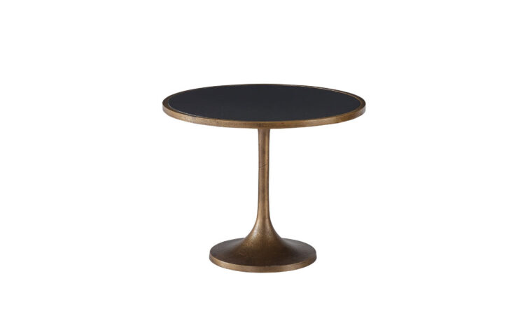 Small table with black granite top