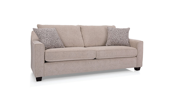 Beige fabric sofa