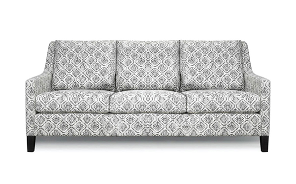 Traditional patterned sofa 