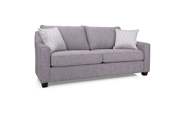 Light grey fabric sofa