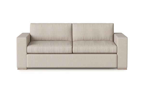 Contemporary clean lined sofa