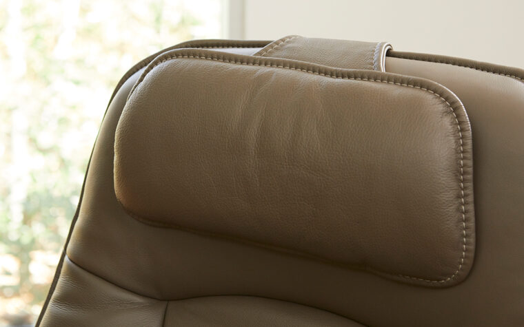 Fjords Stockholm swivel recliner head rest