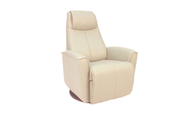 Fjords Urban swivel Chair in SL Latte leather