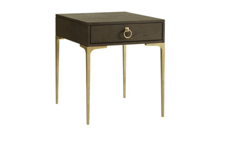 78802 Universal Soliloquy Drawer End Table side angle
