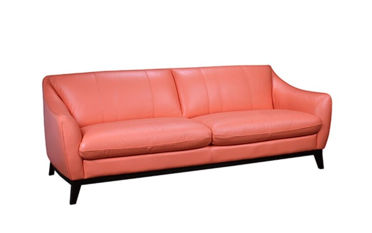 Paris Leather Sofa by LeatherCraft Furniture