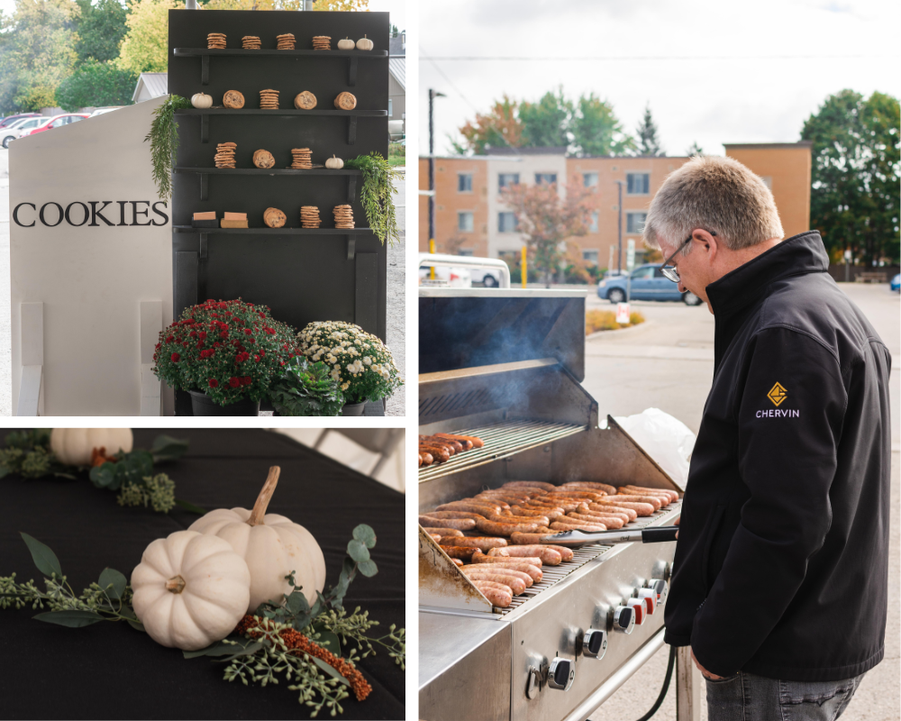Fall bbq event photos in elmira
