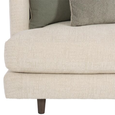 Bernhardt's Colette stylish modern sofa detail