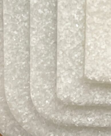 FlowDecor Bloor ivory stone table lamp base detail