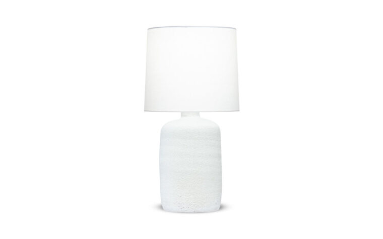 FlowDecor Sally white table lamp