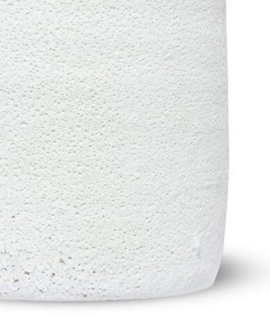 sally white ceramic lamp textured details
