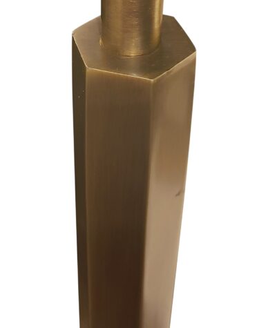 Sydney brass floor lamp closeup